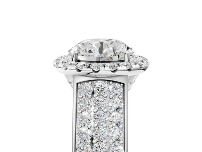 ROUND THREE ROW VINTAGE RING - M&D Signature Jewels