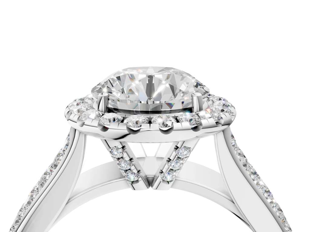 ROUND THREE ROW VINTAGE RING