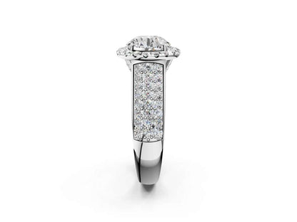 ROUND THREE ROW VINTAGE RING - M&D Signature Jewels