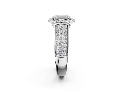 RADIANT THREE ROW VINTAGE RING - M&D Signature Jewels