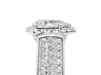 PEAR THREE ROW VINTAGE RING