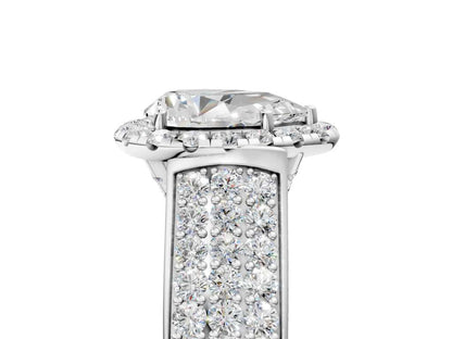 PEAR THREE ROW VINTAGE RING - M&D Signature Jewels