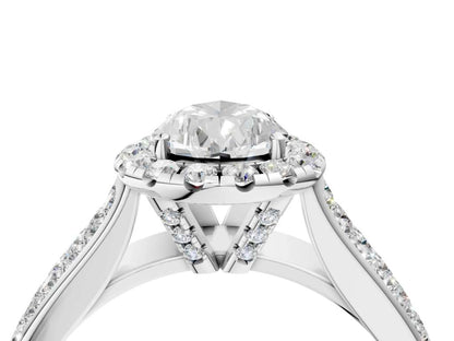 PEAR THREE ROW VINTAGE RING - M&D Signature Jewels