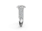 PEAR THREE ROW VINTAGE RING