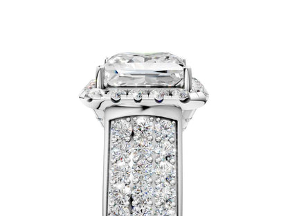 PRINCESS THREE ROW VINTAGE RING - M&D Signature Jewels