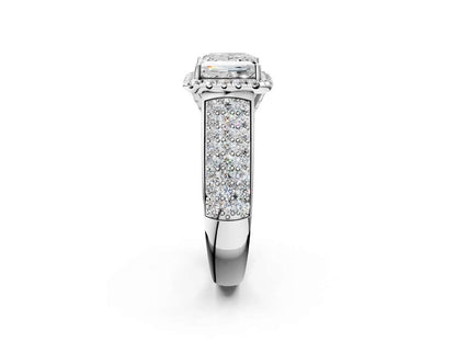 PRINCESS THREE ROW VINTAGE RING - M&D Signature Jewels