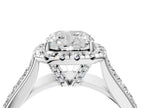 CUSHION THREE ROW VINTAGE RING