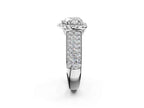 HEART THREE ROW VINTAGE RING