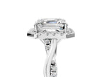 ASSCHER TWIST HALO