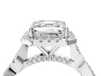ASSCHER TWIST HALO