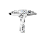 MARQUISE TWIST HALO