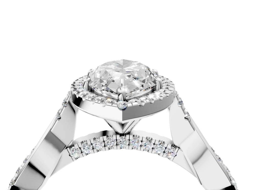 MARQUISE TWIST HALO