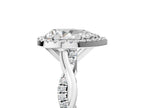 PEAR TWISTED PAVE WITH HALO