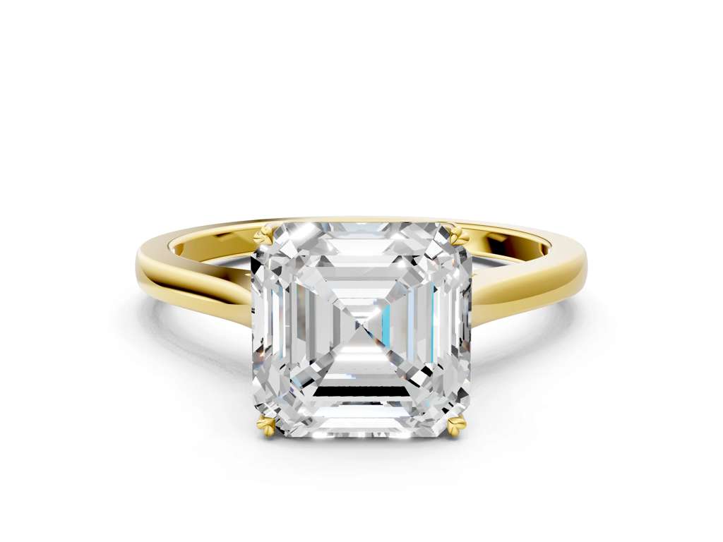 ASSCHER SOLITAIRE - M&D Signature Jewels