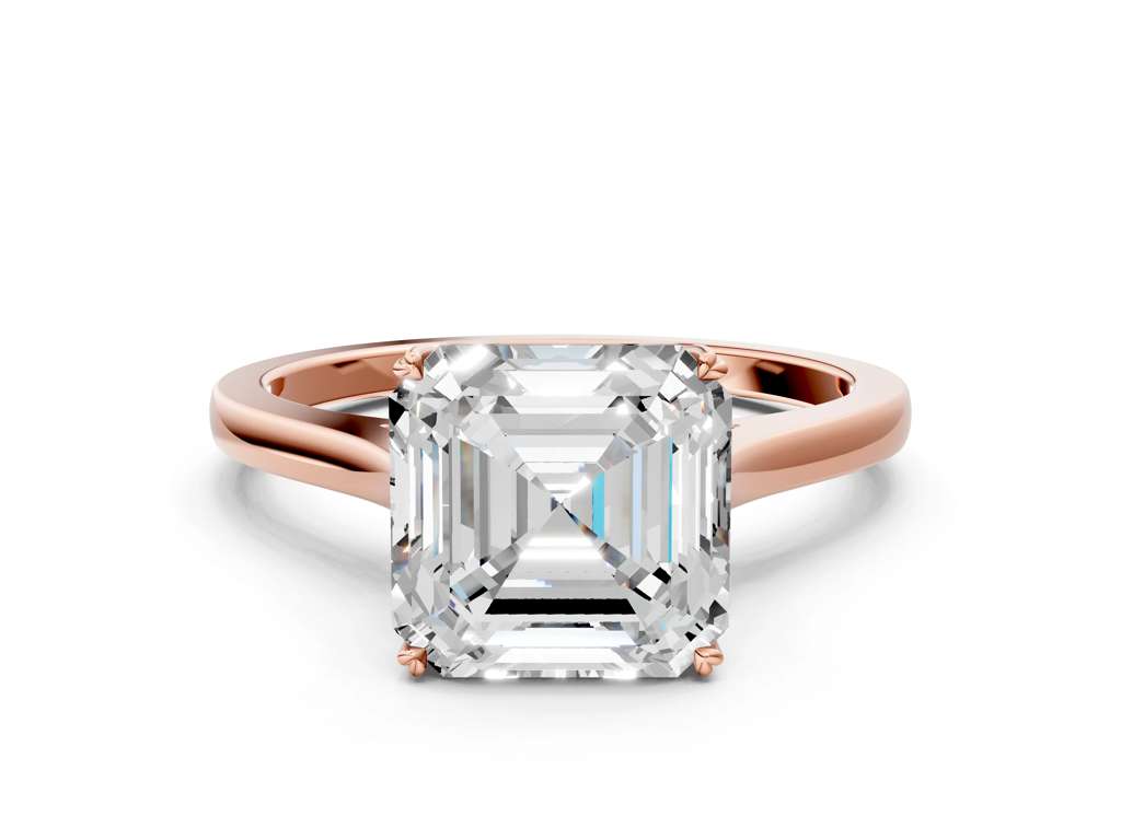ASSCHER SOLITAIRE - M&D Signature Jewels