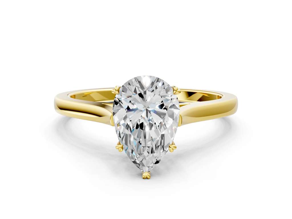 PEAR SOLITAIRE - M&D Signature Jewels