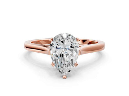 PEAR SOLITAIRE - M&D Signature Jewels