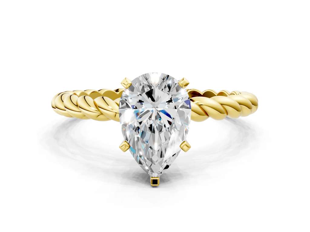 PEAR SOLITAIRE - M&D Signature Jewels