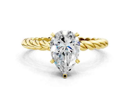 PEAR SOLITAIRE - M&D Signature Jewels