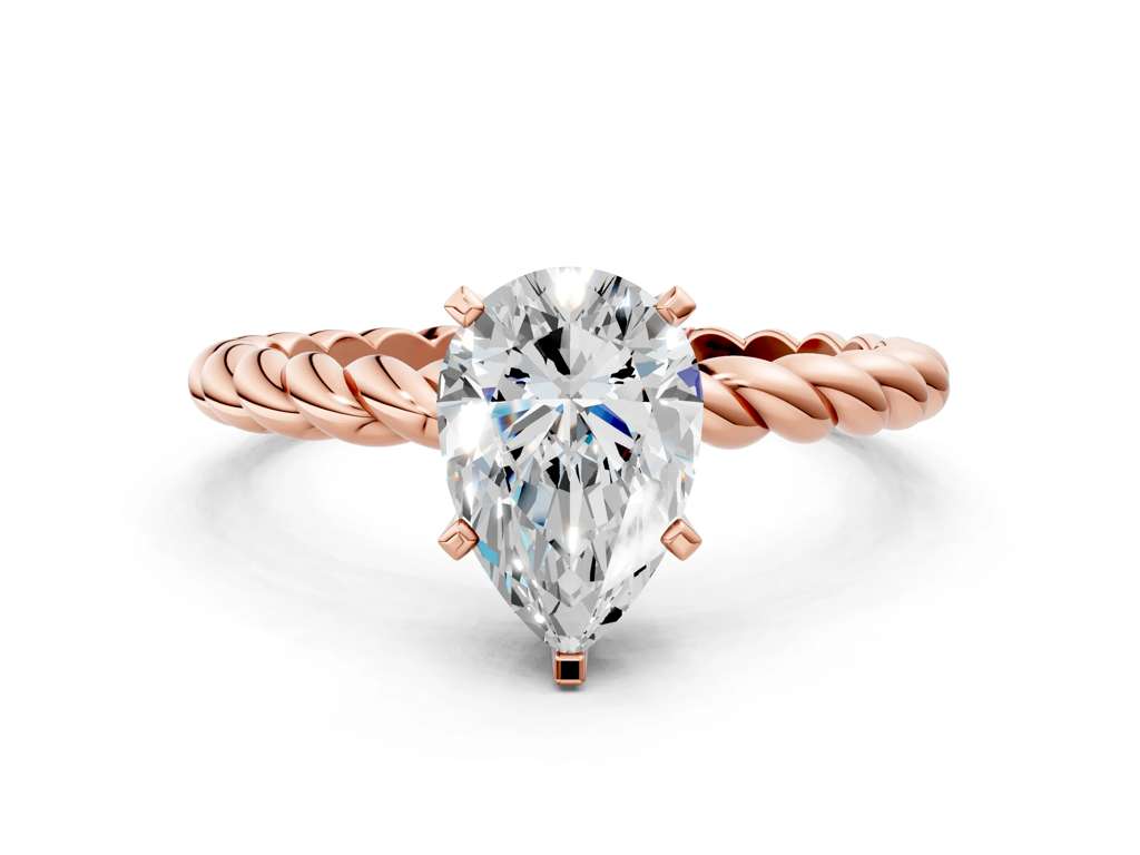 PEAR SOLITAIRE - M&D Signature Jewels