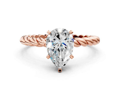 PEAR SOLITAIRE - M&D Signature Jewels