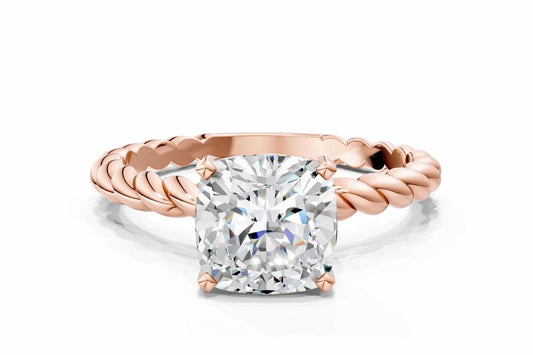 CUSHION SOLITAIRE - M&D Signature Jewels