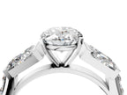 OVAL BAGUETTE CHANNEL RING