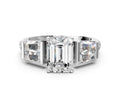 EMERALAD BAGUETTE CHANNEL RING