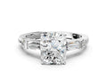 RADIANT BAGUETTE ROUND CHANNEL RING