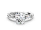 RADIANT BAGUETTE ROUND CHANNEL RING