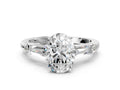 OVAL BAGUETTE ROUND CHANNEL RING