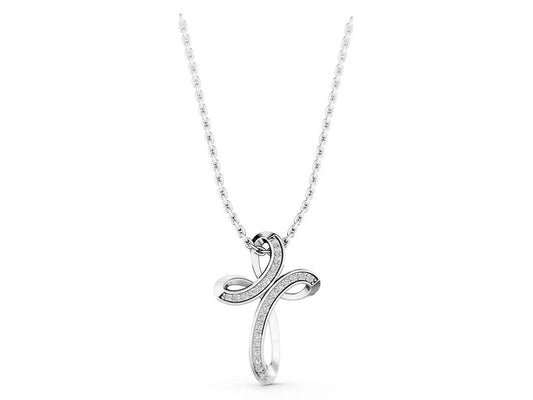 ROUND CROSS PENDANT