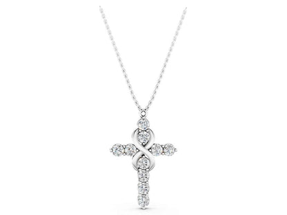 ROUND CROSS PENDANT - M&D Signature Jewels