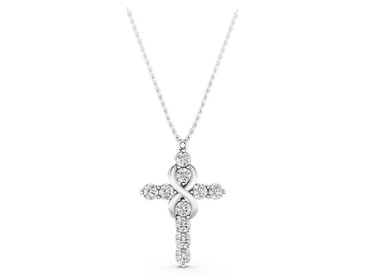 ROUND CROSS PENDANT