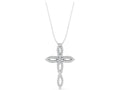 TWIST CROSS PENDANT