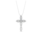 TWIST CROSS PENDANT