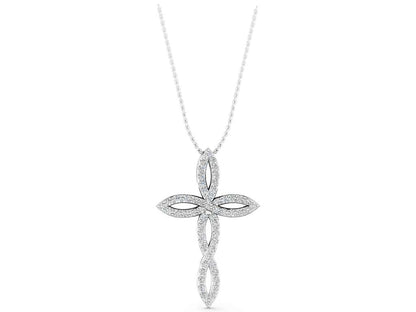 TWIST CROSS PENDANT - M&D Signature Jewels