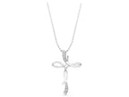 TWIST CROSS PENDANT
