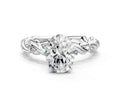 OVAL TWISTED PAVE RING