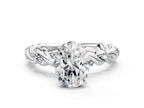 OVAL TWISTED PAVE RING