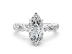 MARQUISE TWISTED PAVE RING