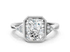 RADIANT MILGRAIN VINTAGE RING