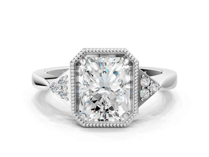 RADIANT MILGRAIN VINTAGE RING - M&D Signature Jewels