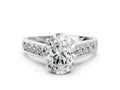 OVAL CHANNEL RING