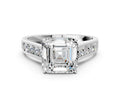 ASSCHER CHANNEL RING