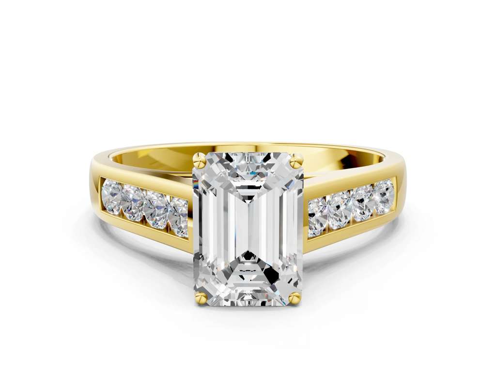EMERALD CHANNEL RING - M&D Signature Jewels