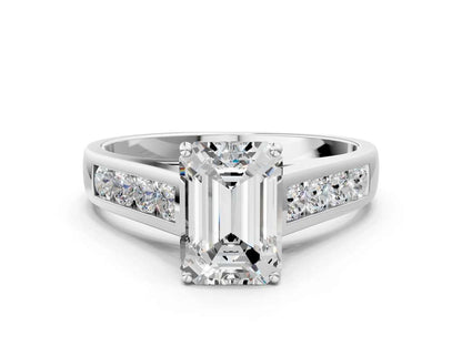EMERALD CHANNEL RING - M&D Signature Jewels