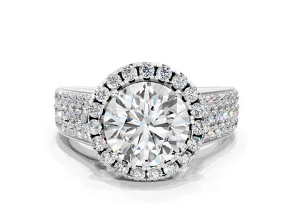 ROUND THREE ROW VINTAGE RING - M&D Signature Jewels