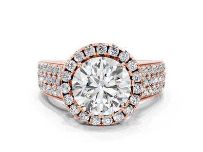 ROUND THREE ROW VINTAGE RING - M&D Signature Jewels