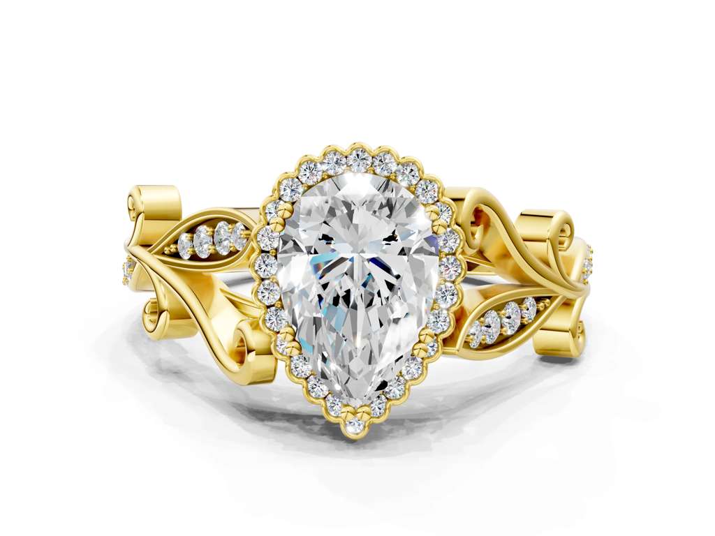 PEAR SPLIT SHAK VINTAGE - M&D Signature Jewels